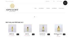 Desktop Screenshot of opulentperfumes.com